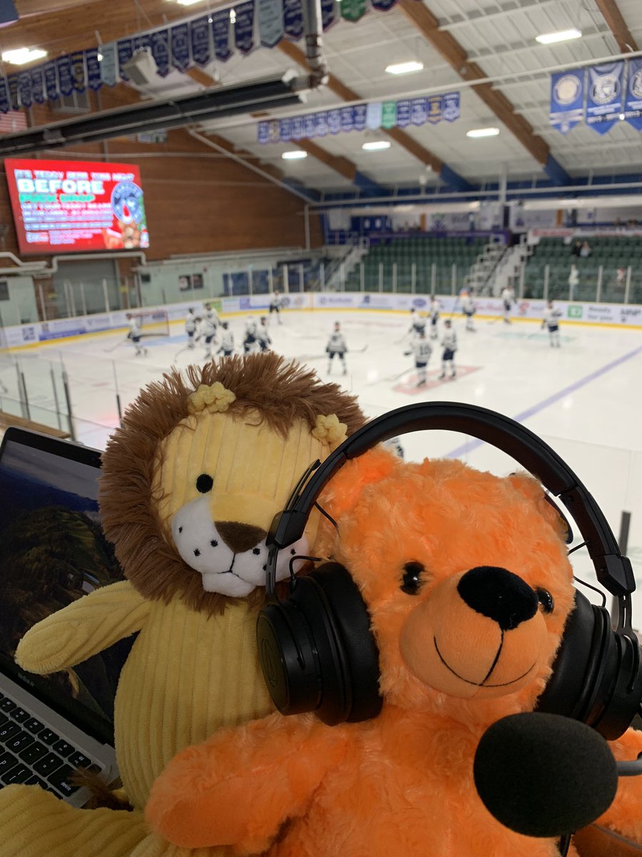 Special guest colour commentator for Teddy Bear toss night at the George Preston Arena as the Rivermen look to close out their final home game before Christmas with a bang against Powell River. Tune in below starting at 7:05, the link is fur real! langleyrivermenjuniorhockey.mixlr.com