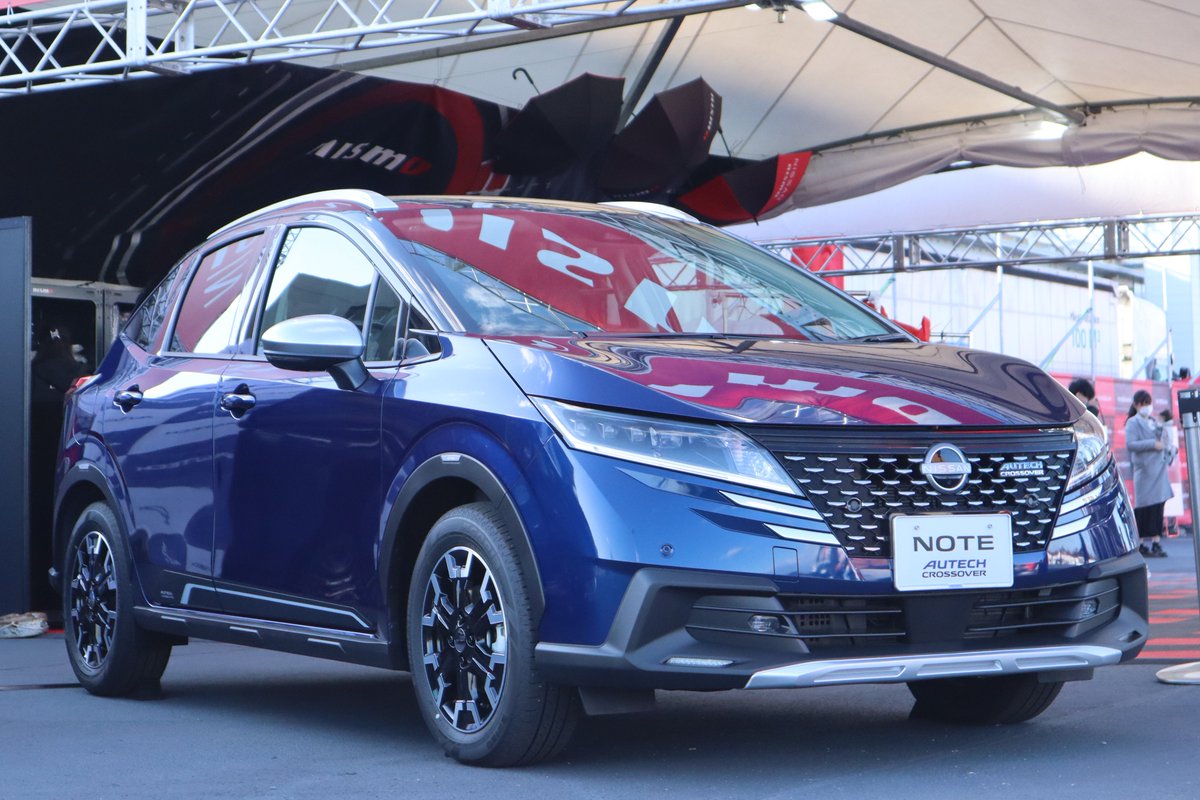 NISMO_JP's tweet image. 【#SUPERGT】[スタンド側NISMOブースより]
展示車紹介2⃣

ロードカー展示
✅アリア NISMO
✅ノート オーラ NISMO
✅セレナ AUTECH SPORTS SPEC
✅ノート AUTECH CROSSOVER

今回は #AUTECH ブランド車の展示も✨
全車お乗り込み可能です

#GoGoNISSAN2024
#NISSAN #NISMO
#AuraNISMO #AriyaNISMO