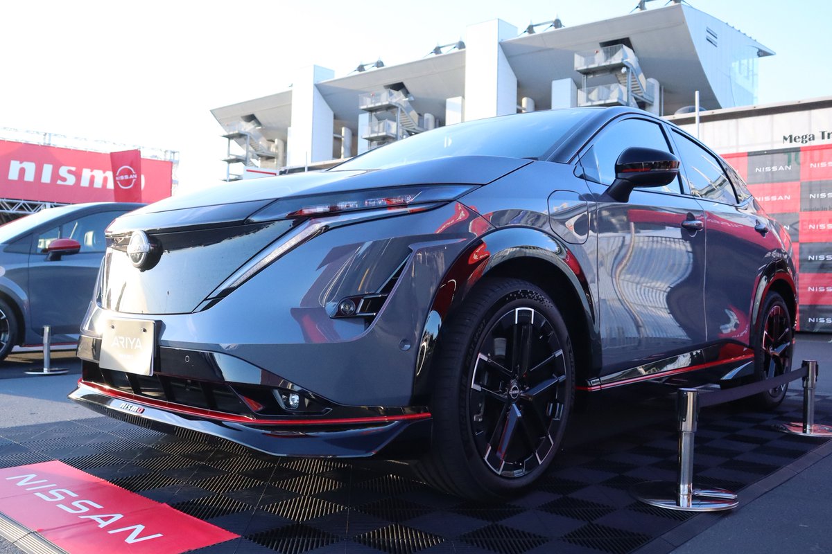NISMO_JP's tweet image. 【#SUPERGT】[スタンド側NISMOブースより]
展示車紹介2⃣

ロードカー展示
✅アリア NISMO
✅ノート オーラ NISMO
✅セレナ AUTECH SPORTS SPEC
✅ノート AUTECH CROSSOVER

今回は #AUTECH ブランド車の展示も✨
全車お乗り込み可能です

#GoGoNISSAN2024
#NISSAN #NISMO
#AuraNISMO #AriyaNISMO