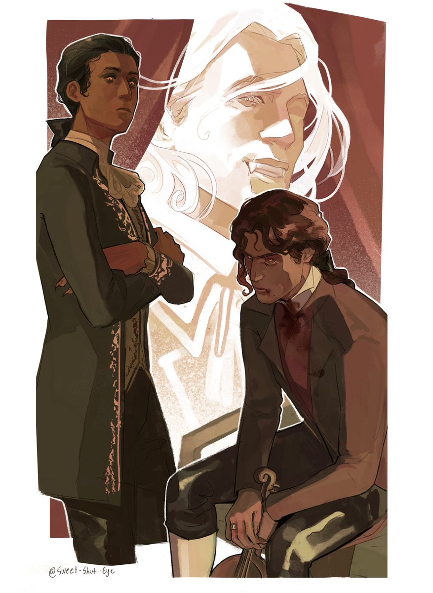 sweet_shut_eye's tweet image. In his shadow
 #thevampirelestat #iwtv