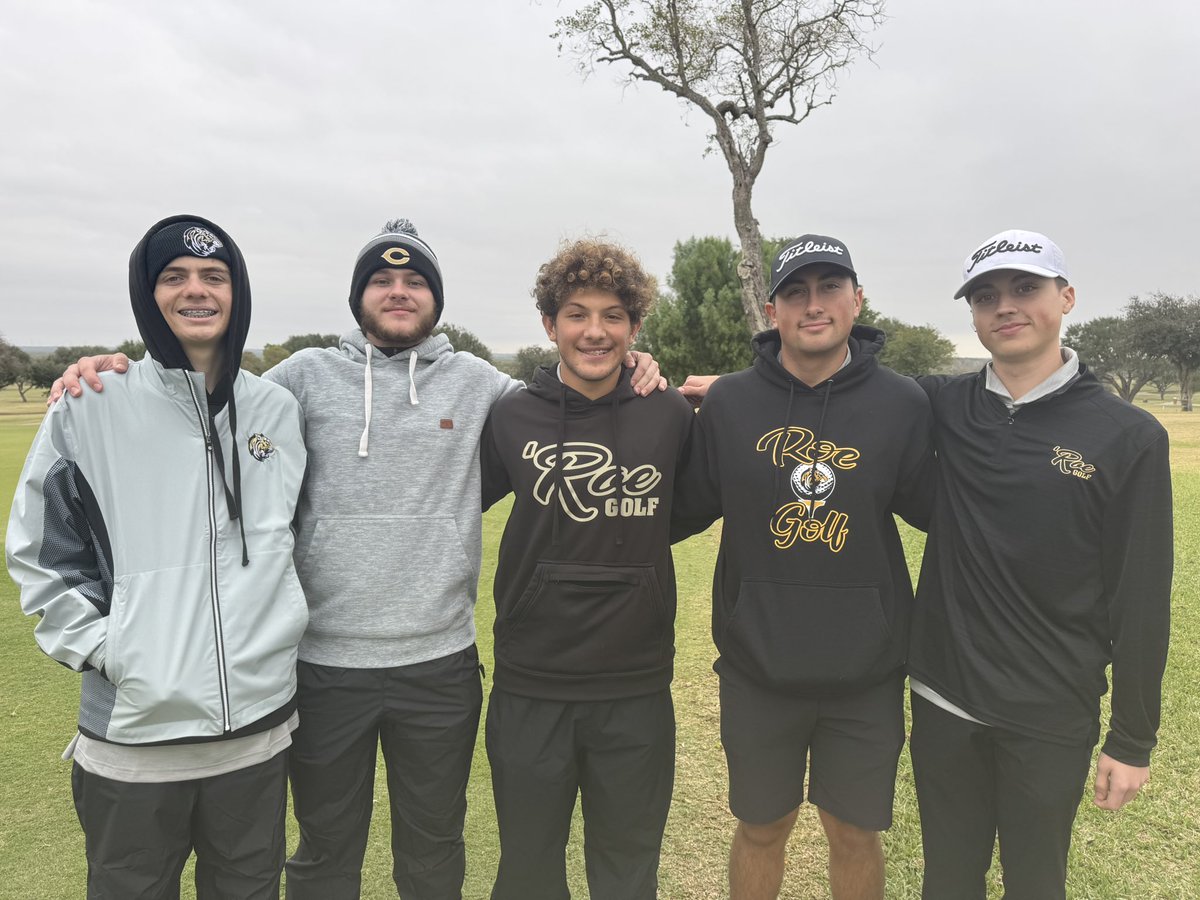 SicEmTigerGolf's tweet photo. The Tigers placed 7th in a tough field at the Gulf Coast Classic in Corpus! The team shot their personal best with a 321 to finish strong! Way to guys! 

@ConroeHSCISD @Conroeathletics @ConroeISDSports @CoachHardeman @Tasha_Smith78 https://t.co/kktfRiOZjD