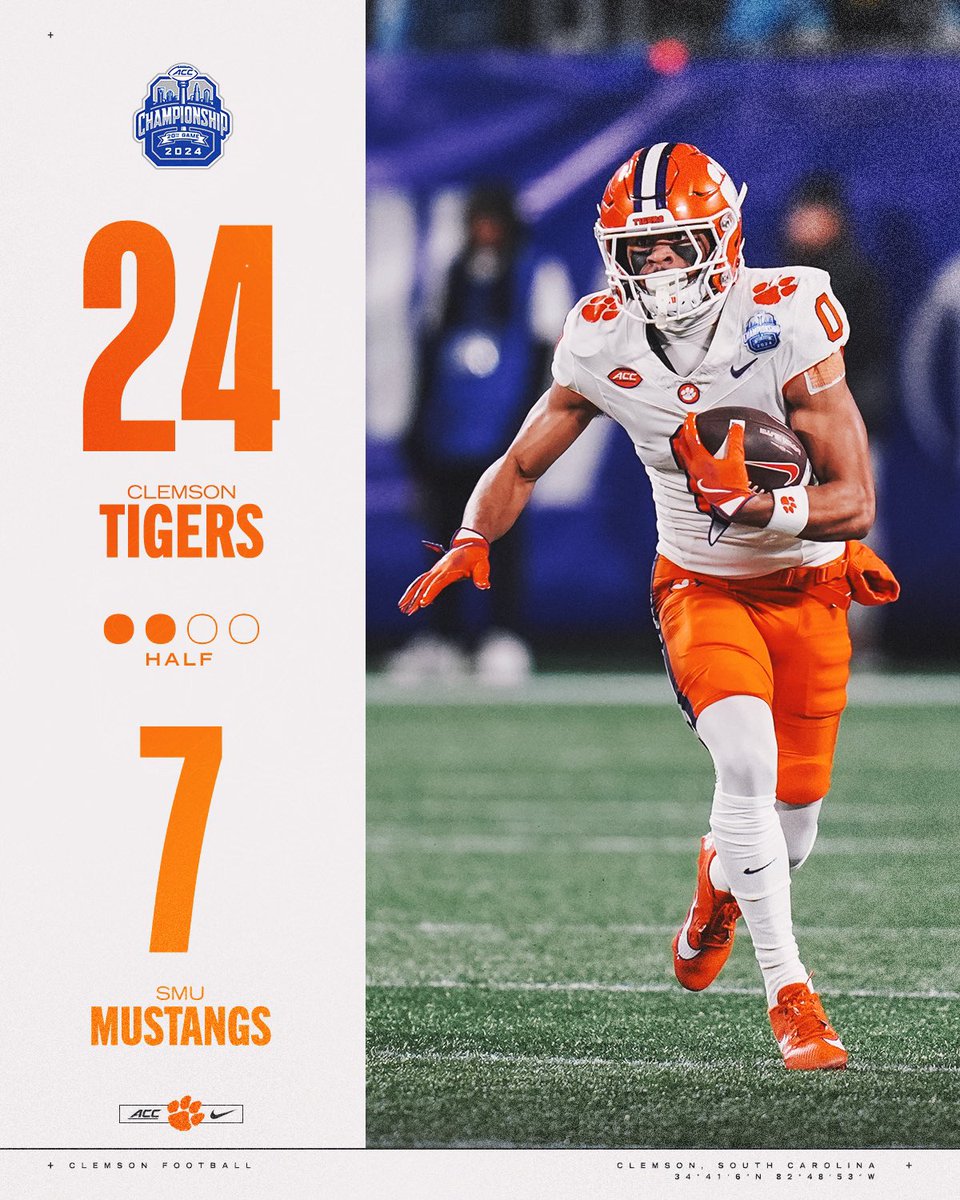 ClemsonFB's tweet photo. 🔘🔘⚪️⚪️ https://t.co/G9JdBIidzq