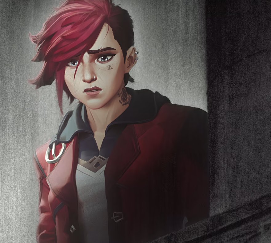 vi being the only other person saturated with color in caitlyn's eyes is very special to me