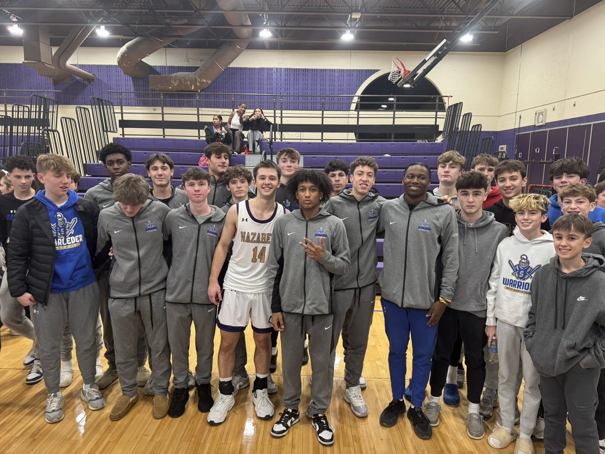 WebWarriorBball's tweet photo. The 🐐 still doing it! The guys got to witness a 26pt career high tonight 👏…. #GoNaz #SchroederHoops https://t.co/xlaATvf4TU