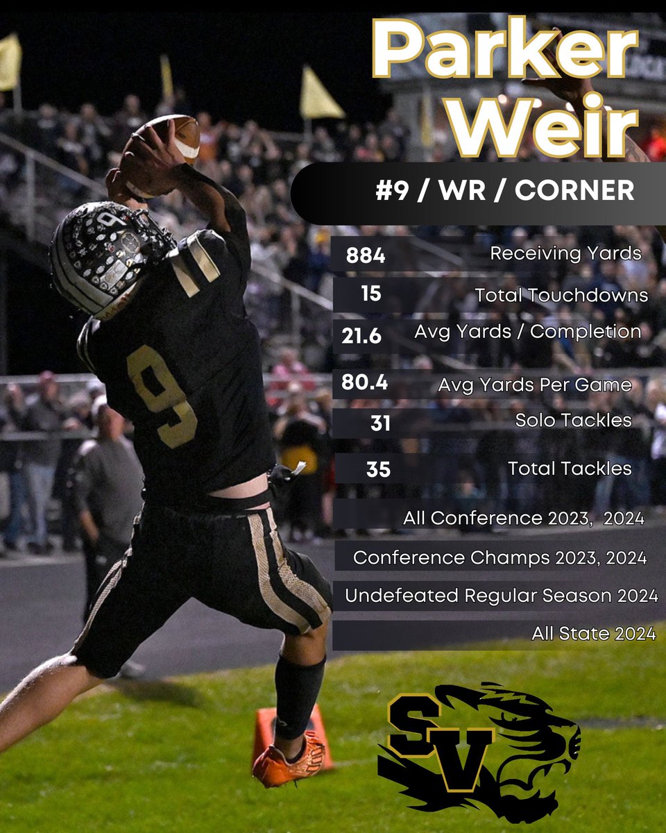 A huge congratulations to our FOUR Wildcats that were named to the IFCA ALL STATE TEAM! 
QB Dom Garzolini 
WR Aden Wallace
LB Alex Shryock 
Athlete Parker Weir