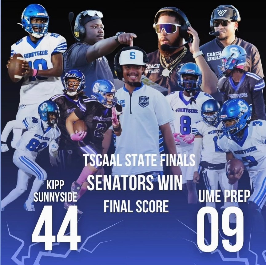 StatZ_G's tweet photo. π£ AND STILL!!!!! πππ€
#RunItBack24
#SenatorsFootball
#KIPPSunnyside
#TXHSFB https://t.co/qTQ9lQwWr1