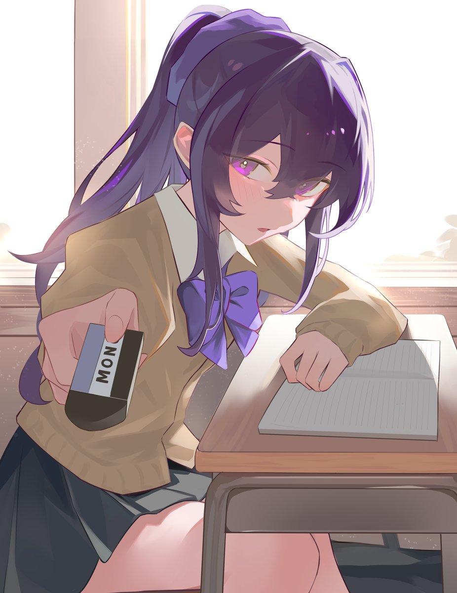 消しゴムを貸してくれるのせちゃん
#一ノ瀬の絵 