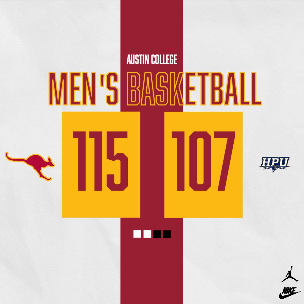 #RoosWin! Biggest offensive output for Austin College in the last 25 years to earn a win over HPU! #RooNation #BeFierce