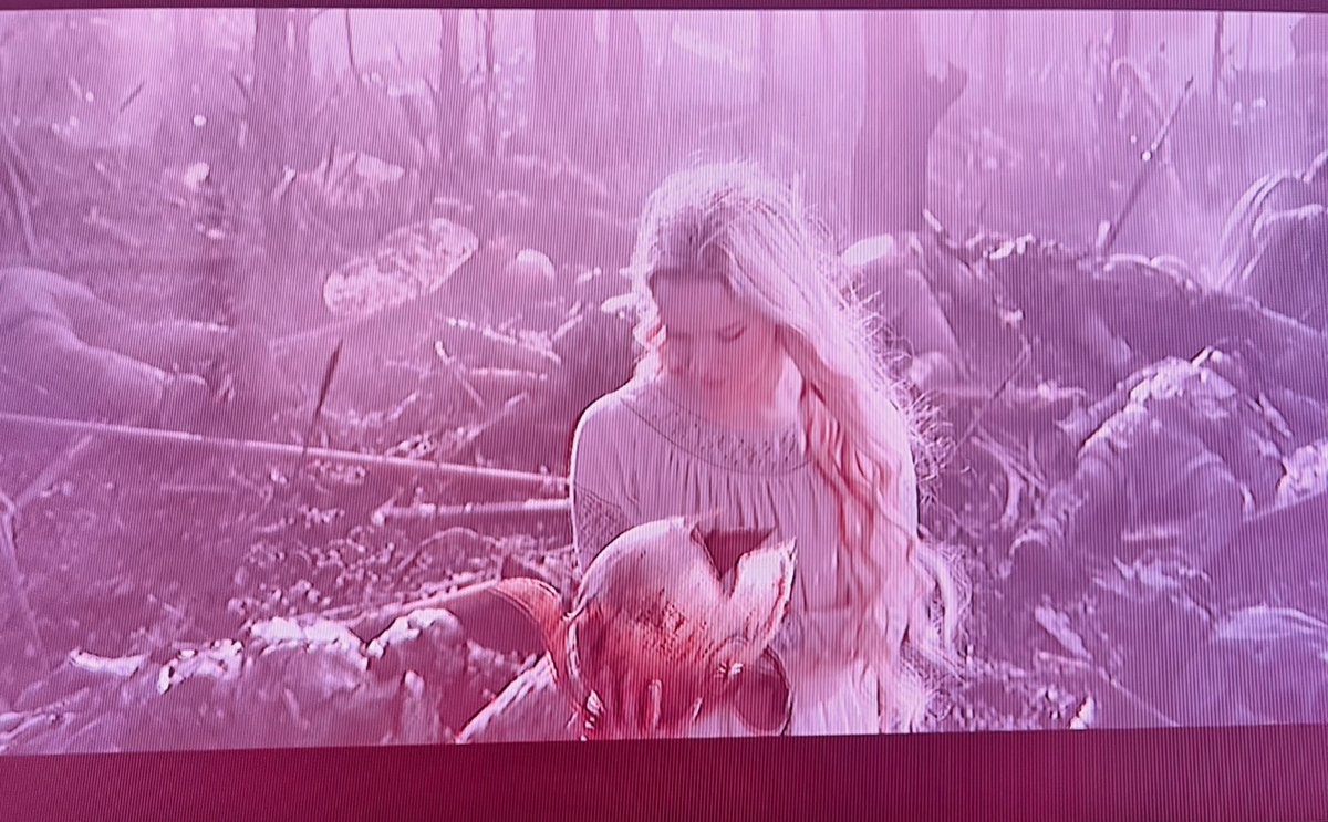 Dianafzc's tweet photo. ¡Qué cosa tan espectacular #Losanillosdelpoder ? ¿Por qué no la vi antes? https://t.co/m4mr1vgLPZ