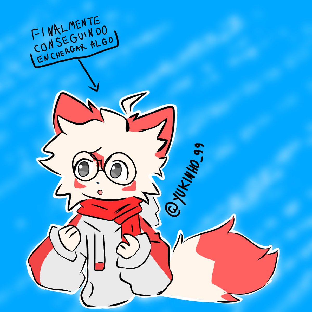 Oliver_skunk's tweet photo. just introducing another one of my OCs!
This is Yuki, a kitsune who still hasn't managed to awaken her second tail :v

Don't mind the watermark, I was just going to post it on Instagram, and not to mention that this is the @ of my other account that I only use for BR content. :D https://t.co/zs2jVk6csW