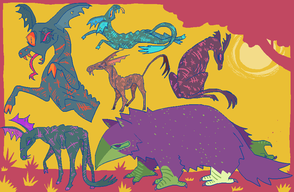 interest check... would anyone like a piece like this? dm me if so :-)

$104.12
- 4 full bodies, 1 headshot
- dynamic posing, experimental color, and 2-3 tone bg