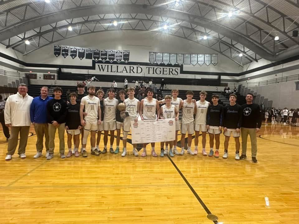 Goblins win the Willard Tournament Championship. Proud of this team. Showed tremendous grit. And played good basketball.