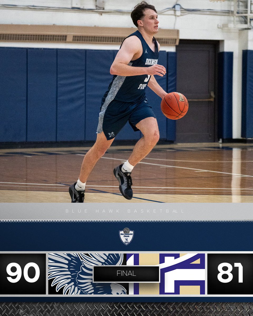 🏀| Trey Stevens poured in 26 points on 8-16 shooting (7-14 from three) to lead <a href="/BlueHawkMBB/">Dickinson State MBB</a> to a big road win over Carroll College in Helena

Check out the details here↙️
dsubluehawks.com/sports/mbkb/20…

#HawksAreUp