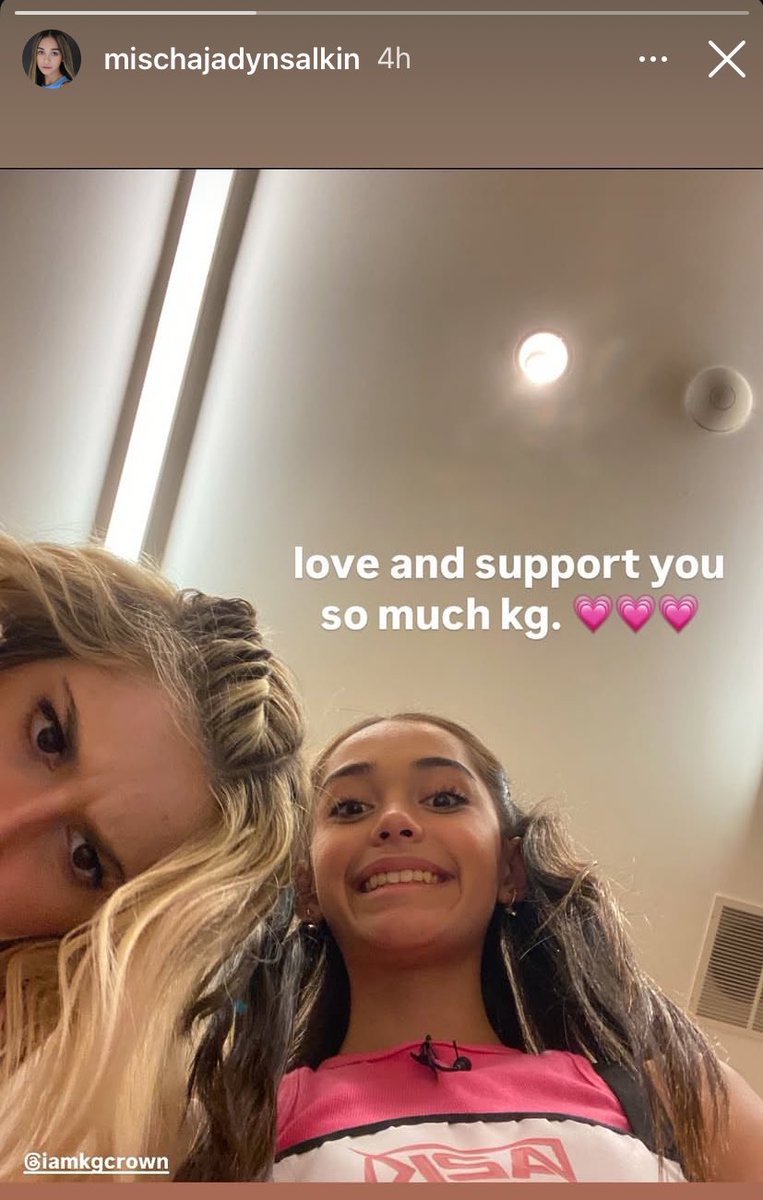 GIRLSET_SOURCE's tweet photo. Former A2K girls, Mischa Salkin and Cristina Lopez have showed their support to #KG!

#FightingforVCHA #WeLoveYouKG #AlwaysWithKG @Official_VCHA https://t.co/5ab4iI1RBx