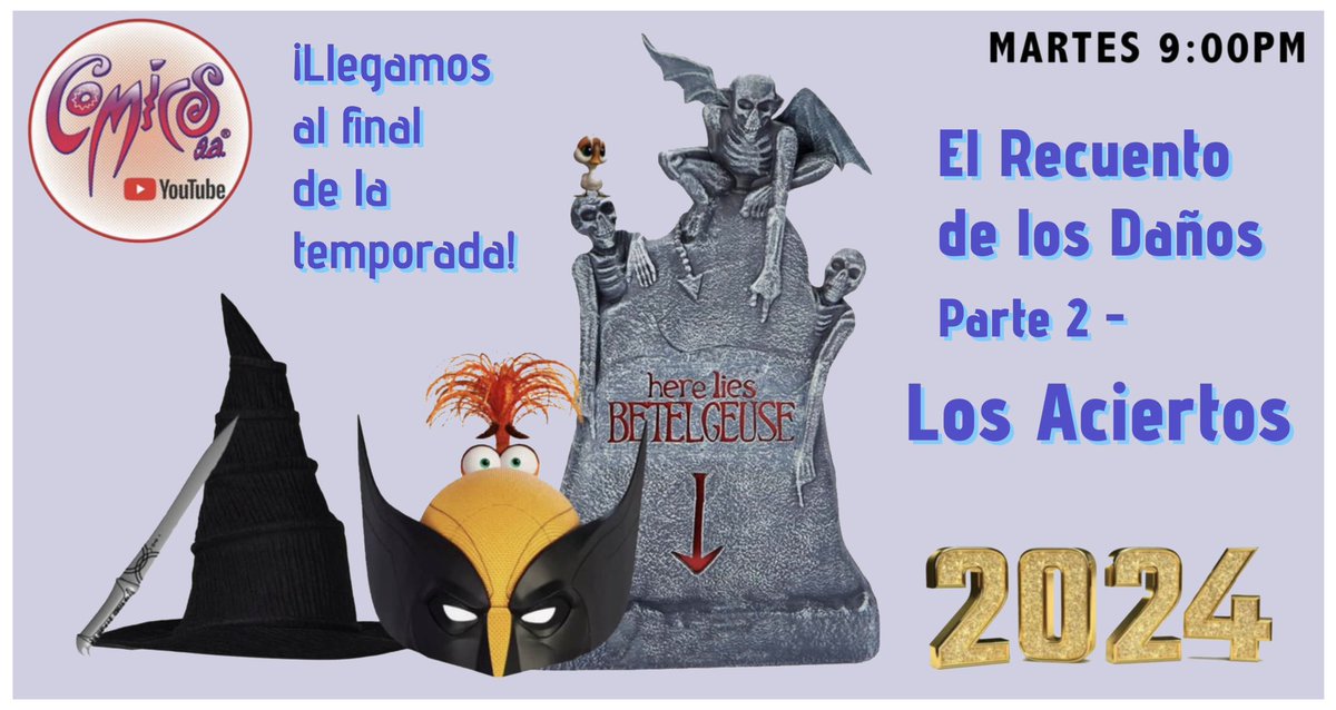ComicsSAOficial's tweet photo. No sabemos si estamos acabando el año o el año está acabando con nosotros, pero ¡acompáñenos!

https://t.co/AplOg0GO18
#comicssa #comics #resumen #lomejordelaño https://t.co/BMrOCfDrLb