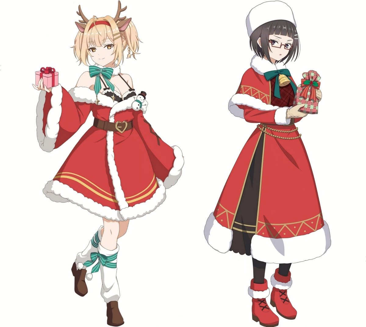 Roshidere : Puzzle Party - Christmas 2024 Reindeer ears Nonoa