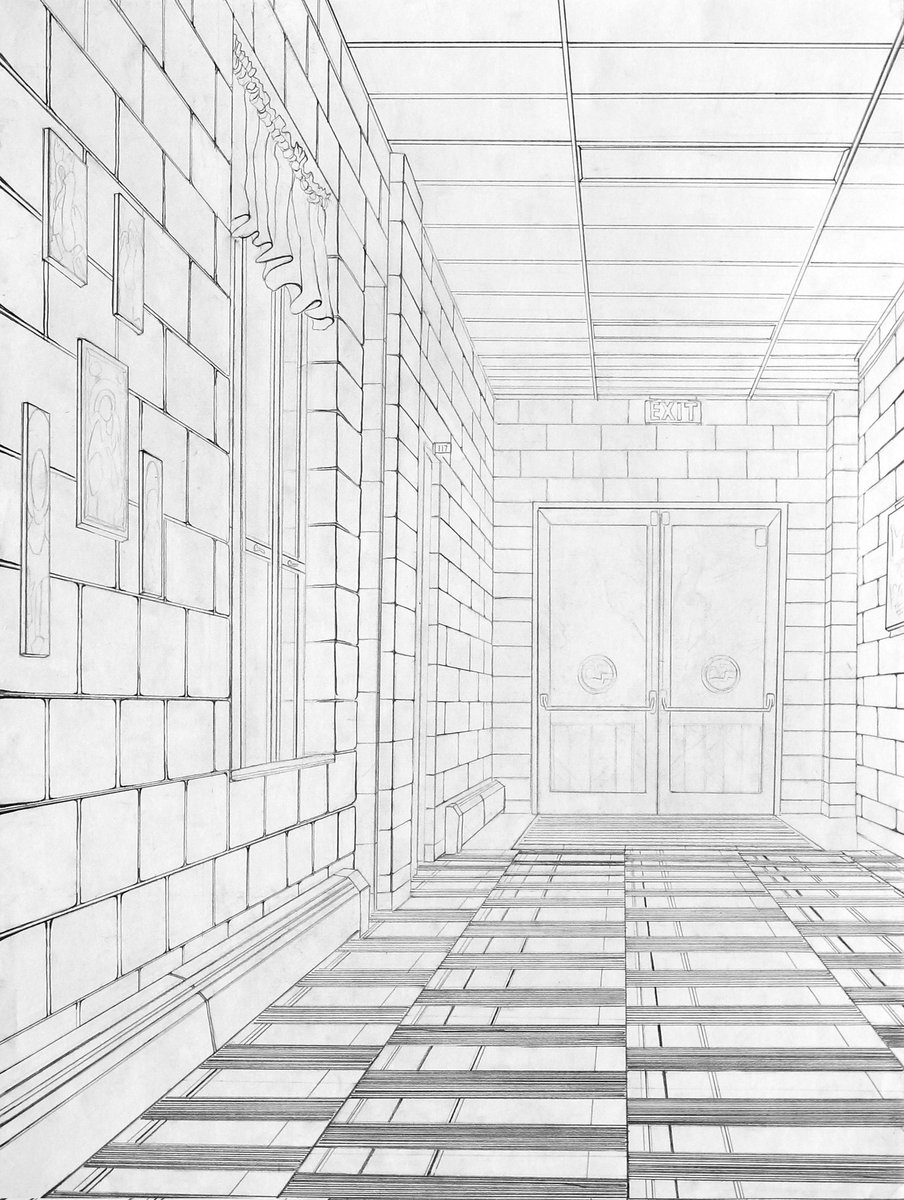 Judsonartdesign's tweet photo. #fromthearchives / A study on 1-point perspective from Drawing I 📐
-
#judsonartdesign #judsonawesome #finearts #drawing #creatorclass #onepointperspective https://t.co/6Khl5BIDps
