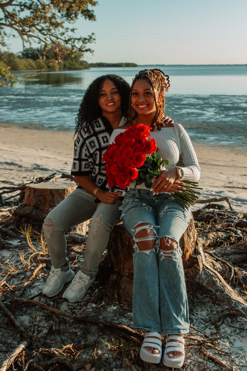 6 years today, and she proposed 💍🥹