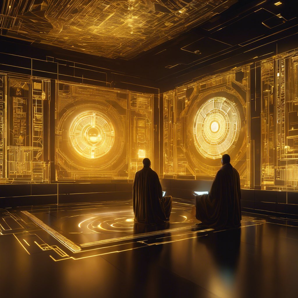 Working in silence allows brilliance to unfold, ideas to take shape, and the glimmers of innovation to echo through the shadows. ✨
#GOLD1 <a href="/TehGoldenOne/">Teh Golden One</a>