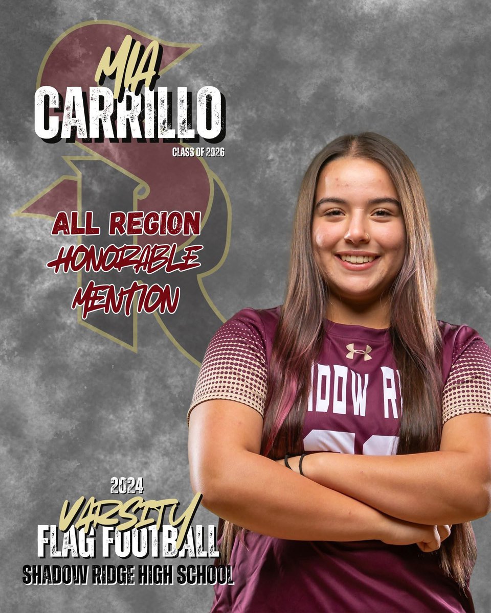 Shadow Ridge HS Girls Flag Football (@shadowflagfb) on Twitter photo Innaugrural season. Making history at Shadow Ridge. Season record 6-6 <a href="/DysartUSD/">Dysart Schools</a> <a href="/ShadowRidgeHS/">Shadow Ridge HS</a> <a href="/AthleticsShadow/">Shadow Ridge High School Athletics</a> <a href="/gridironarizona/">Gridiron Arizona</a> <a href="/JUSTCHILLY/">Just Chilly</a> <a href="/BJMedia1/">BJ Media</a> Innaugrural season. Making history at Shadow Ridge. Season record 6-6 <a href="/DysartUSD/">Dysart Schools</a> <a href="/ShadowRidgeHS/">Shadow Ridge HS</a> <a href="/AthleticsShadow/">Shadow Ridge High School Athletics</a> <a href="/gridironarizona/">Gridiron Arizona</a> <a href="/JUSTCHILLY/">Just Chilly</a> <a href="/BJMedia1/">BJ Media</a>