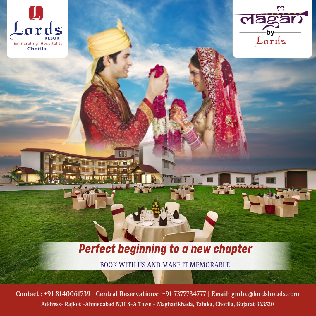 LordsChotila's tweet photo. Dreaming of a magical wedding? 

Lords Resort  Chotila offers breathtaking views, impeccable service, and a perfect setting to say 'I do'. 

#LordsHotels #LordsResorts #Lords_Chotila #banquethall #wedding #banquet #party #weddingvenue #eventplanner #events #celebration #event https://t.co/IIlGyAkw2I