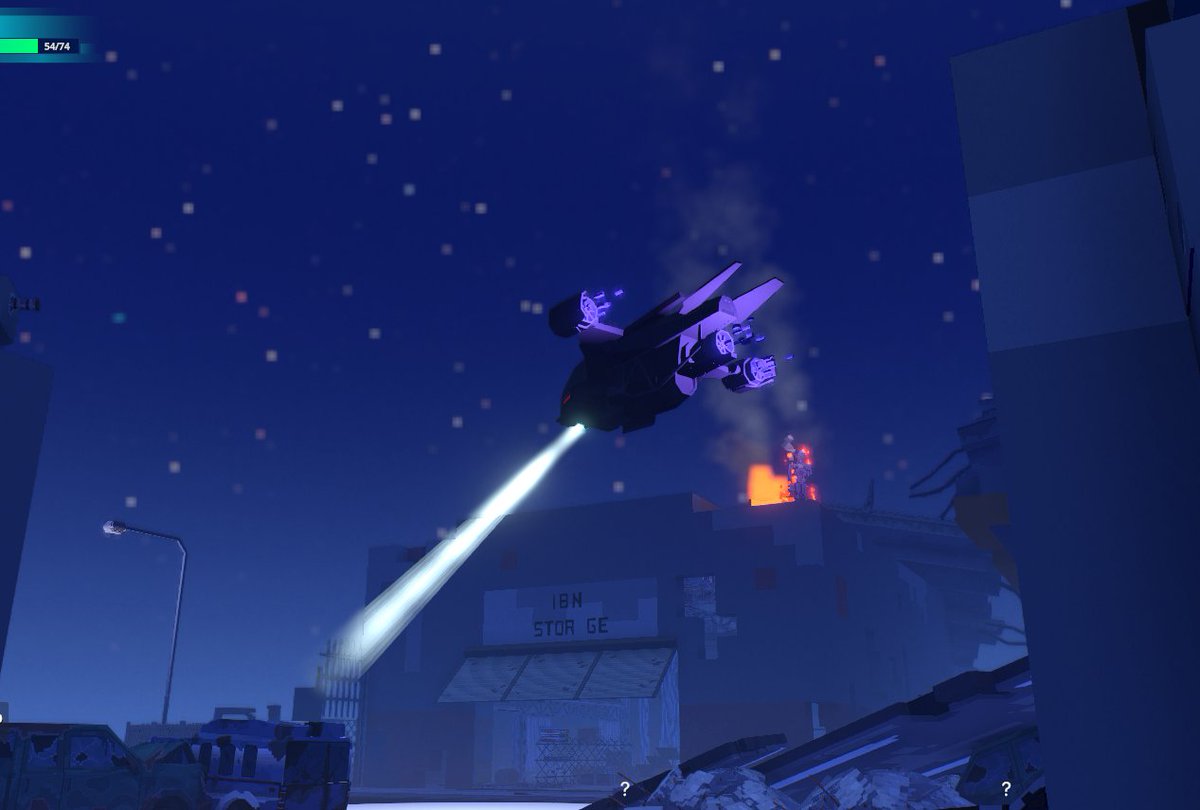 Dodging Flying Drones in Terminator 2042 in <a href="/TheSandboxGame/">The Sandbox</a>. The future is now, and it's intense! 🤖🚁 @skydance register-landings.sandbox.game/alphaseason4-s… #TheSandbox #AlphaSeason4 #AS4SocialChallenge