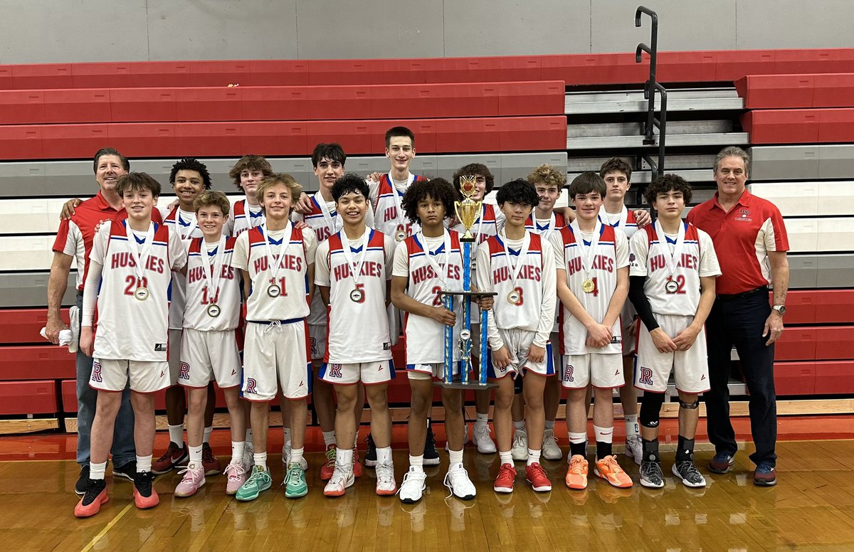 Congratulations to our JV and Frosh teams for winning the Winter Invitational Tournament this weekend! #RHS #ProtectTheLink