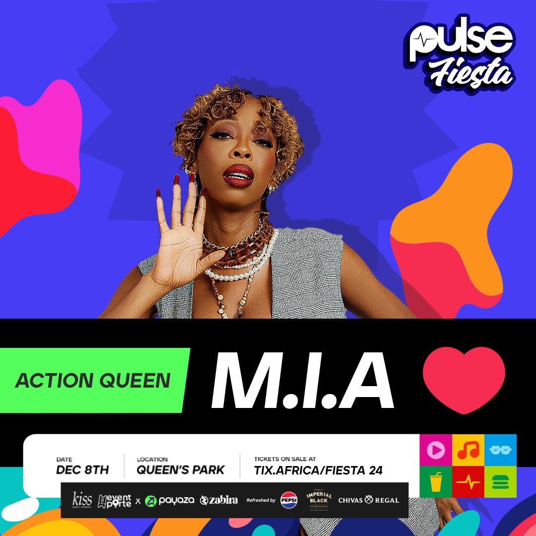 PulseNigeria247's tweet photo. Get ready for the big energy and hype that will be on stage today. An amazing lineup of energy Kings and Queen. 🚀🪅🥳💃🏾🕺🏾
.
#LimitedTicketsLeft🚨 TODAY, your faves WILL HIT THE STAGE AT PULSE FIESTA 2024🚨

👉🏾General Tickets are just ₦5,000! #AlmostSoldOut

👉🏾VIP Tickets are just ₦15,000 #LimitedTicketsLeft

👉🏾Clique of 3 ₦14,400 

👉🏾SQUAD of 5 ₦22,500 

Click this link https://t.co/a6Hsl2wCDJ NOW! 🚀

Come through for:
🍔 Food & Drinks
🎮 Games
🛍️ Shopping
🎭 Performances
❤️ Speed Dating
🌭 Eating Competition

Grab your tickets now 🎟️🔥

Refreshed by @Pepsi_Naija 
Sponsored by @eventportebypayaza @TheZabira @kisscondomsng @ChivasRegalNG @imperialblueng

#PulseFiesta #PulseFiesta2024