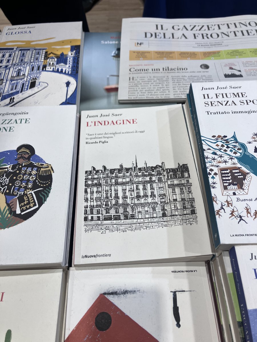 Visti a @piulibri24 da Gran Via Edizioni, Ed. Orizzonte Milton, La Nuova Frontiera, Ed. Sui Generis

#SaraGallardo
#VictoriaOcampo
#HoracioQuiroga
#JuanJoséSaer

#Piùlibripiùliberi
#8dicembre