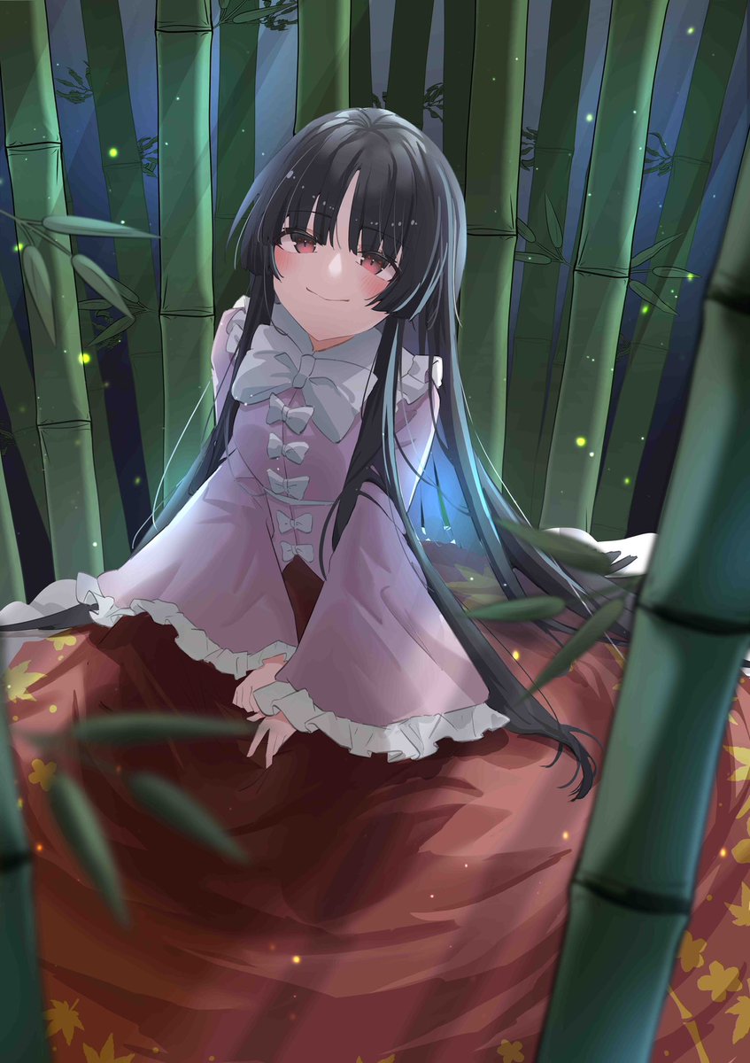 yaden_ouo's tweet photo. 🌌🎋✨✨✨
竹下的輝夜 #東方Project ✨✨ https://t.co/QQGXGiQ6j9