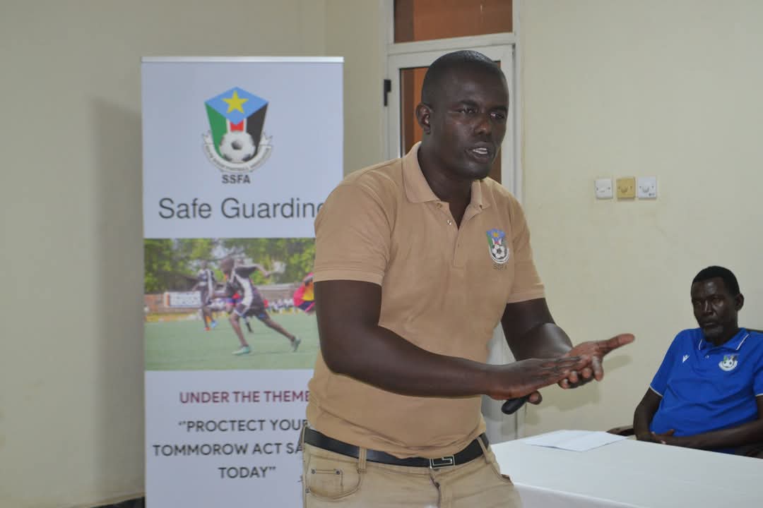 ssfa_com's tweet photo. SSFA Enlightens Football Administrators on the Importance of Safeguarding Children in Sport
#ProtectingChildrenInSports #SafeFootballEnvironment #AwarenessWorkshop. https://t.co/gc3mDYspuZ