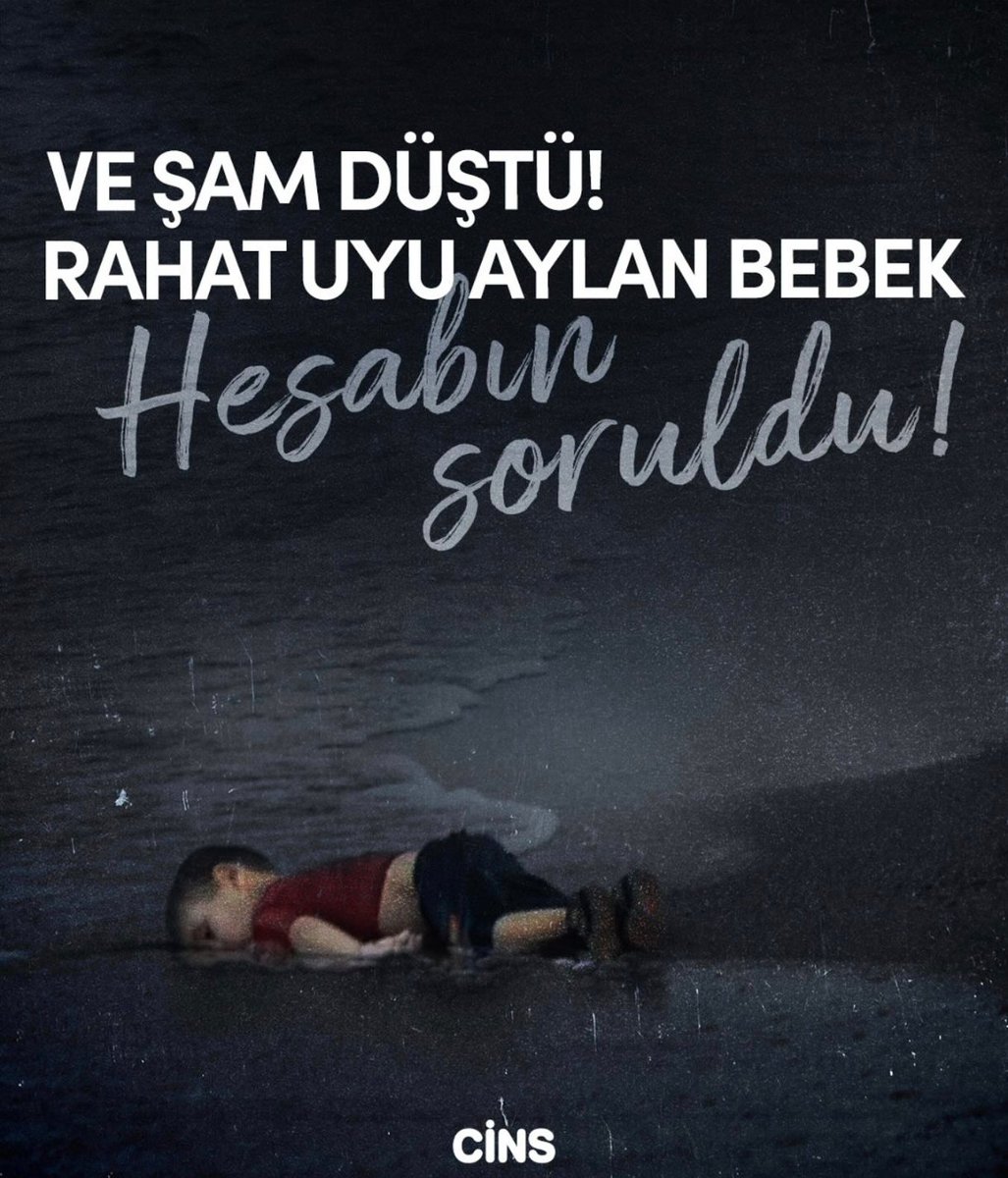 Şam düştü! Esad kaçtı. 
"Rahat uyu Aylan bebek."