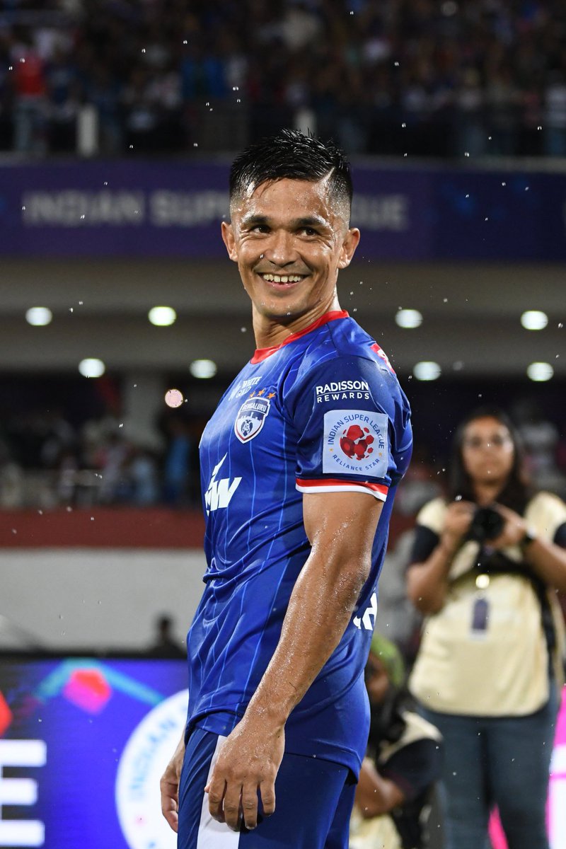 abhikabad96's tweet image. All your hate for him, and he silenced you manjas with a hatrick! Our Captain, Leader, Legend! 💙 Also, who the f*** are Kerala Blasters? #BFCvsKBFC #WTFAKB @kbfc_manjappada @KeralaBlasters