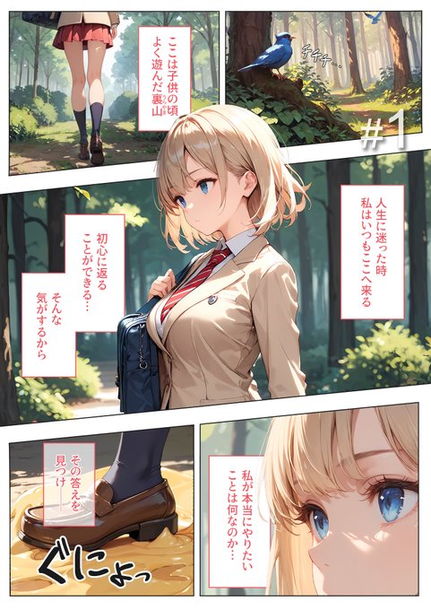 ガキの仕掛けたとりもちにJKが引っかかる話(1/3) 