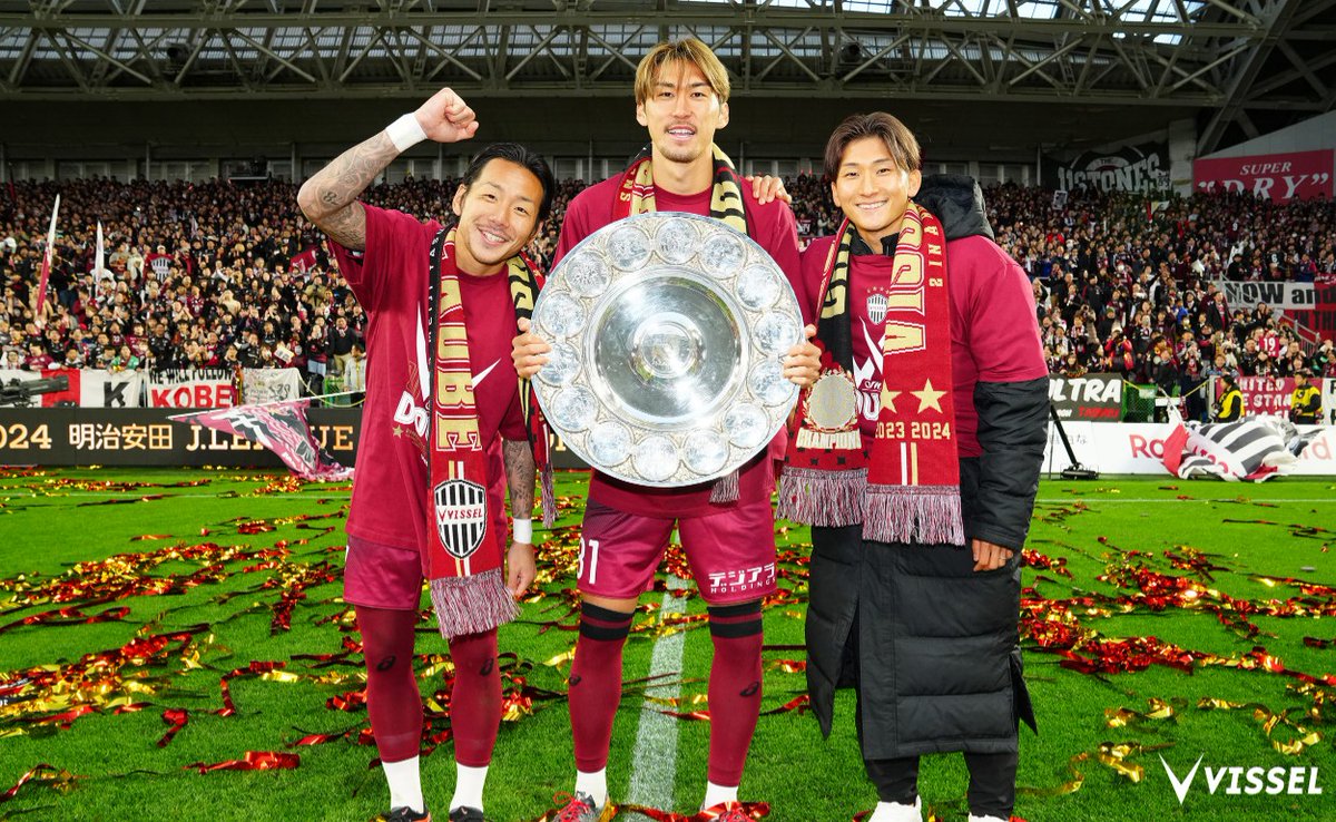 visselkobe's tweet photo. 🏆❤️‍🔥📷

#visselkobe #ヴィッセル神戸 #神戸とトモニ https://t.co/RLXJiPAGQV