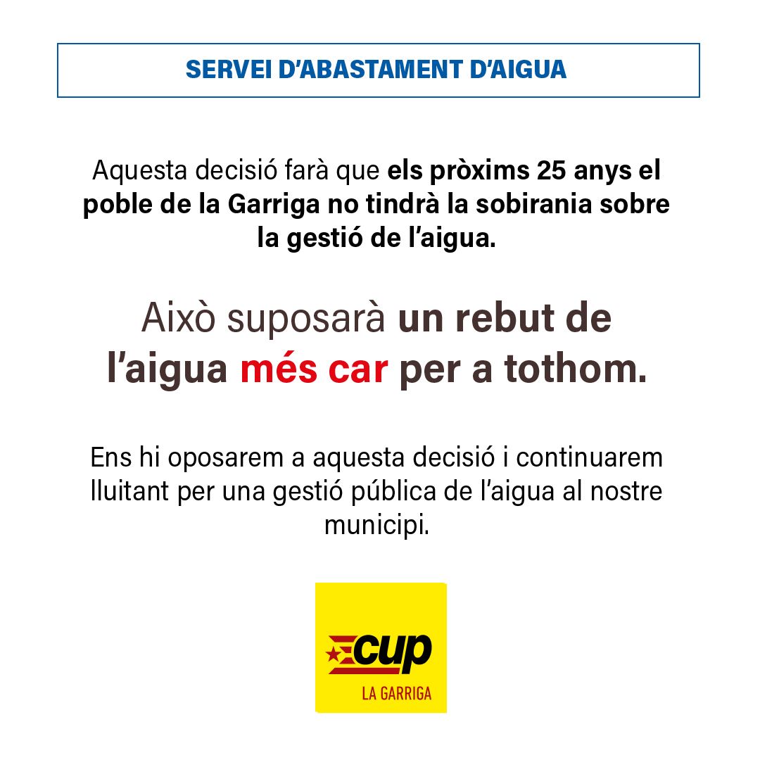 CUP la Garriga ✊ tweet media