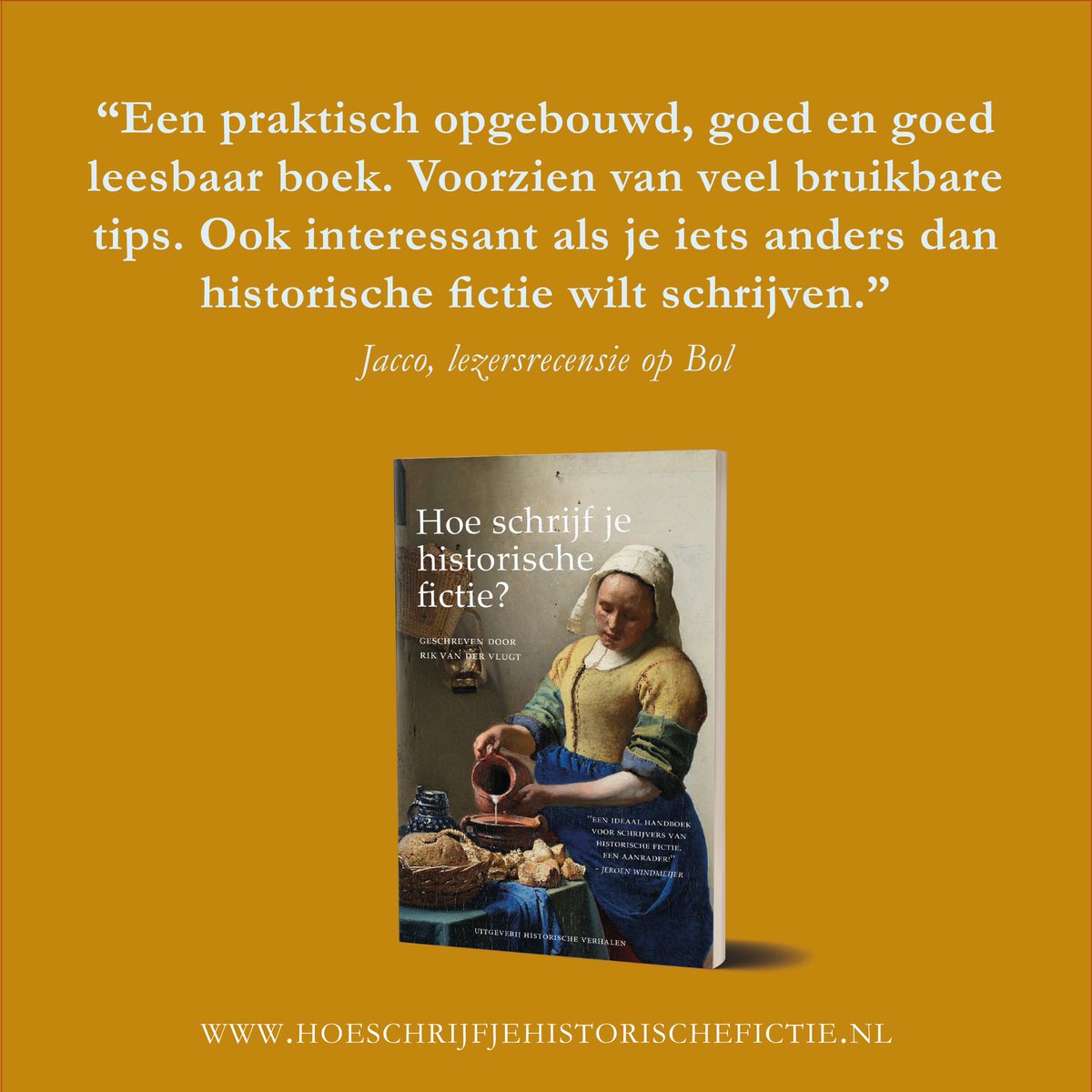 Een mooie lezersrecensie van ‘Hoe schrijf je historische fictie?’