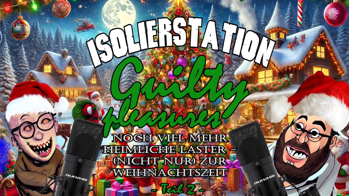 isolierstation's tweet photo. Schon gehört? Die ersten beiden Adventsausgaben der ISOLIERSTATION gibt's jetzt auf https://t.co/ZBnlNveyvS und überall wo es Podcasts gibt - z.B. auf #YouTube: https://t.co/40QKZVgqpt https://t.co/y2AasINuhQ