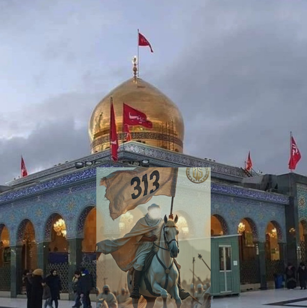 jawaria512's tweet image. O' Imam Mehdi عج , reappear and protect the Shrine of Lady Zaynab س