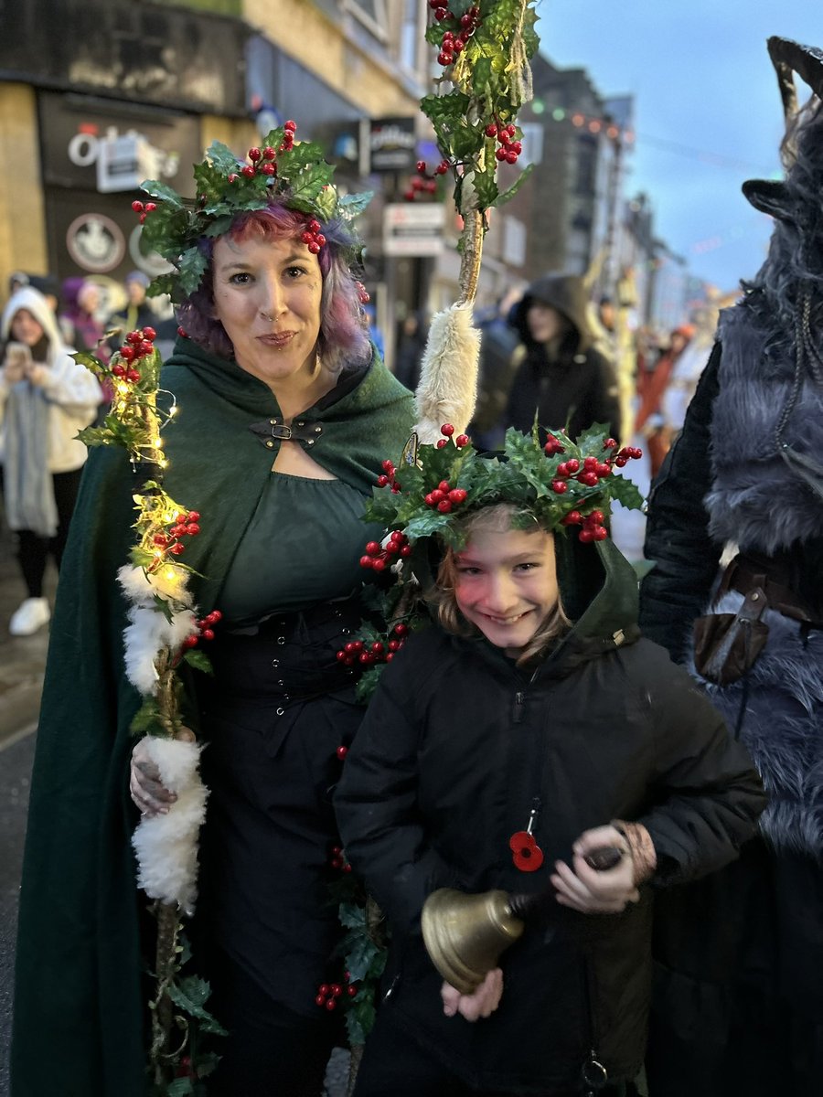 rlwalker_1968's tweet photo. Yesterday in #whitby we had our annual Krampus Run. The costumes were fabulous. Despite the weather predictions, there was plenty of people around #krampusrun https://t.co/6yc43UG4n9
