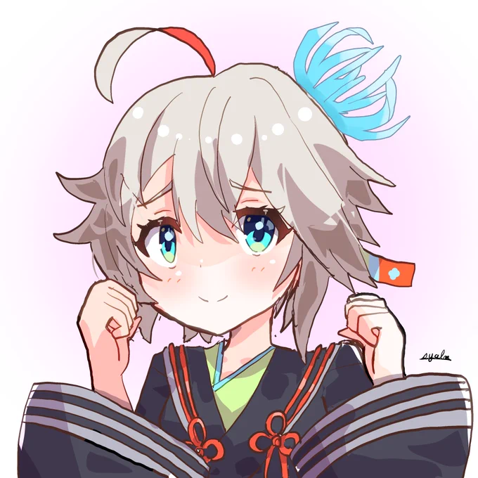 三途ちゃん #モンストイラスト 