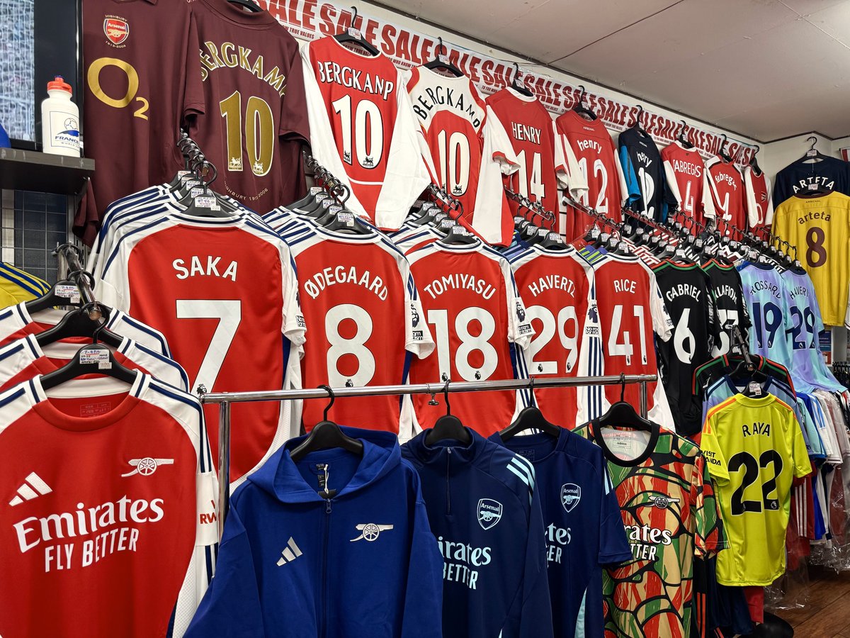🔴#アーセナル 24-25 ユニフォーム＆アパレルあります📢 👕#Arsenal