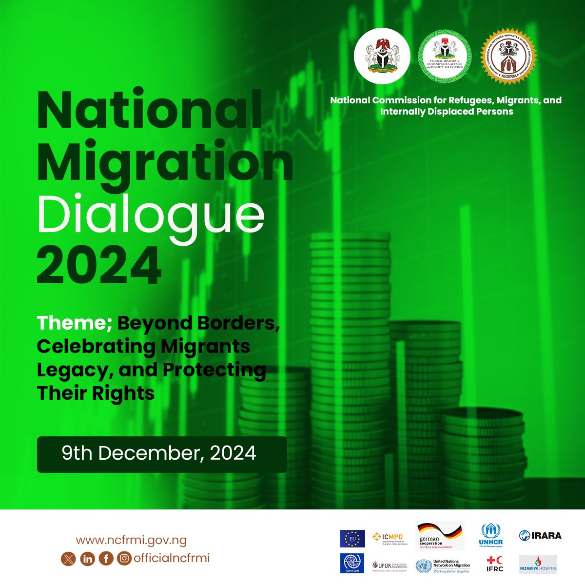 In Nigeria, migration contributes significantly to the economy, particularly through remittances sent by the Nigerian diaspora.  In 2023 alone, remittances contributed $22 billion to Nigeria’s GDP, according to the World Bank.

Join experts at the #2024NMD on a high level panel