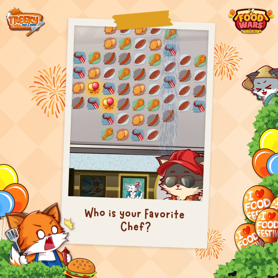 skypillarstudio's tweet photo. Food Wars tersisa seminggu lagi!!

Buat kalian yang berpartisipasi, kira kira siapa nih Combo Chef yang oke untuk Event kali ini??
Kalau mimin sih, pakai si Reef ini. Selain skill nya yang bisa membersihkan baris secara vertikal, ia juga bisa memberikan score tambahan lhoo~ https://t.co/70eBYvIxwb