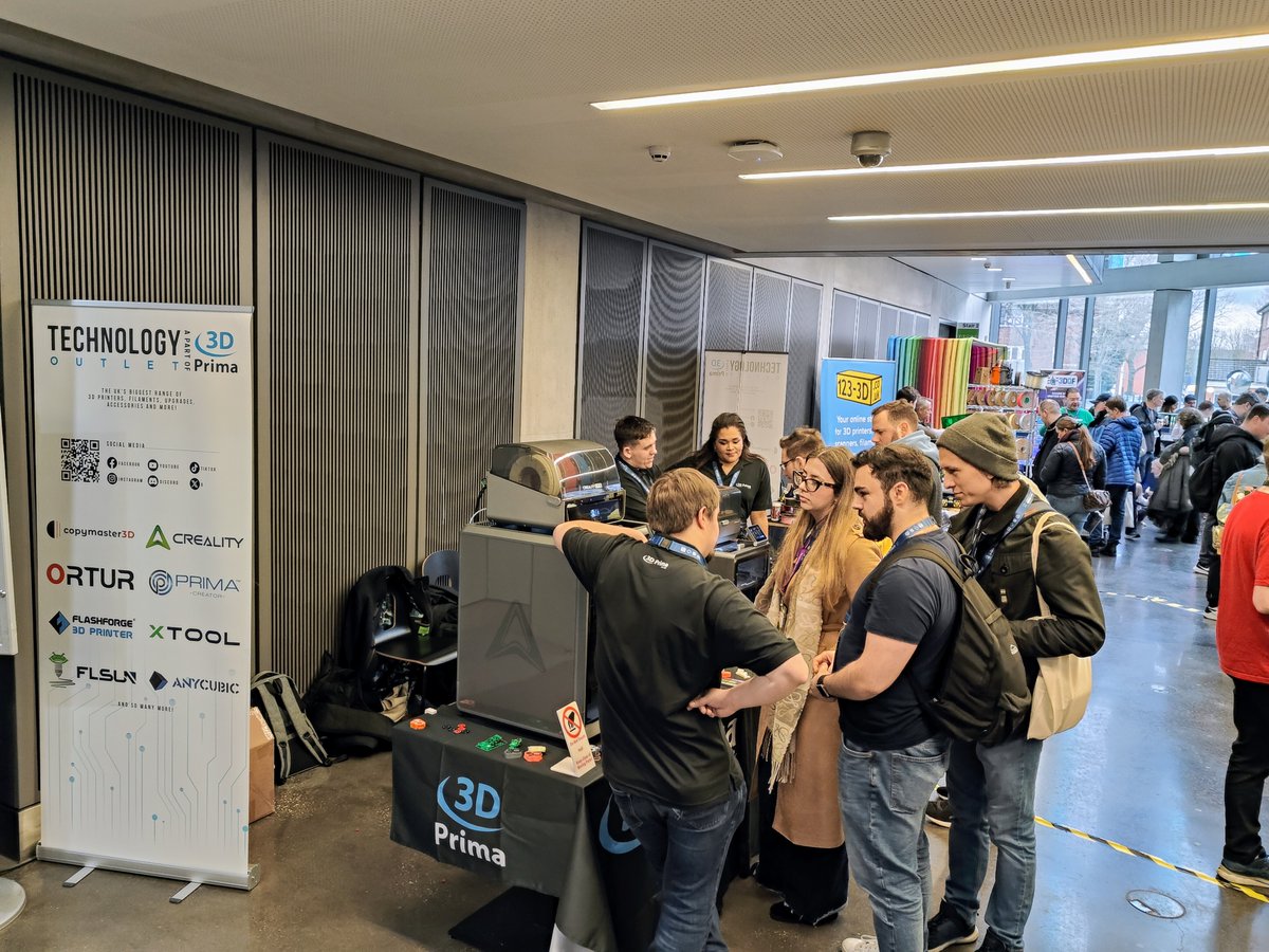First day of SMRRF 2024 was a blast!

We got to meet so many awesome people, and got to look at som absolutely amazing creation! The talent and creativity in the 3D-printing community is really phenomenal. 🤩

Day two starts in just a couple of hours!

#3DPrima #SMRRF #3DPrinting