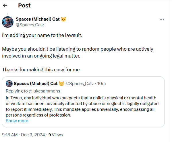 catz_hatz's tweet photo. 😭😭Waaaah Waaaah waaah someone posted a video making inappropriate threats talking about sexualizing someone's kid

https://t.co/FZU0feuiK4 https://t.co/AxFjx1HXqD
