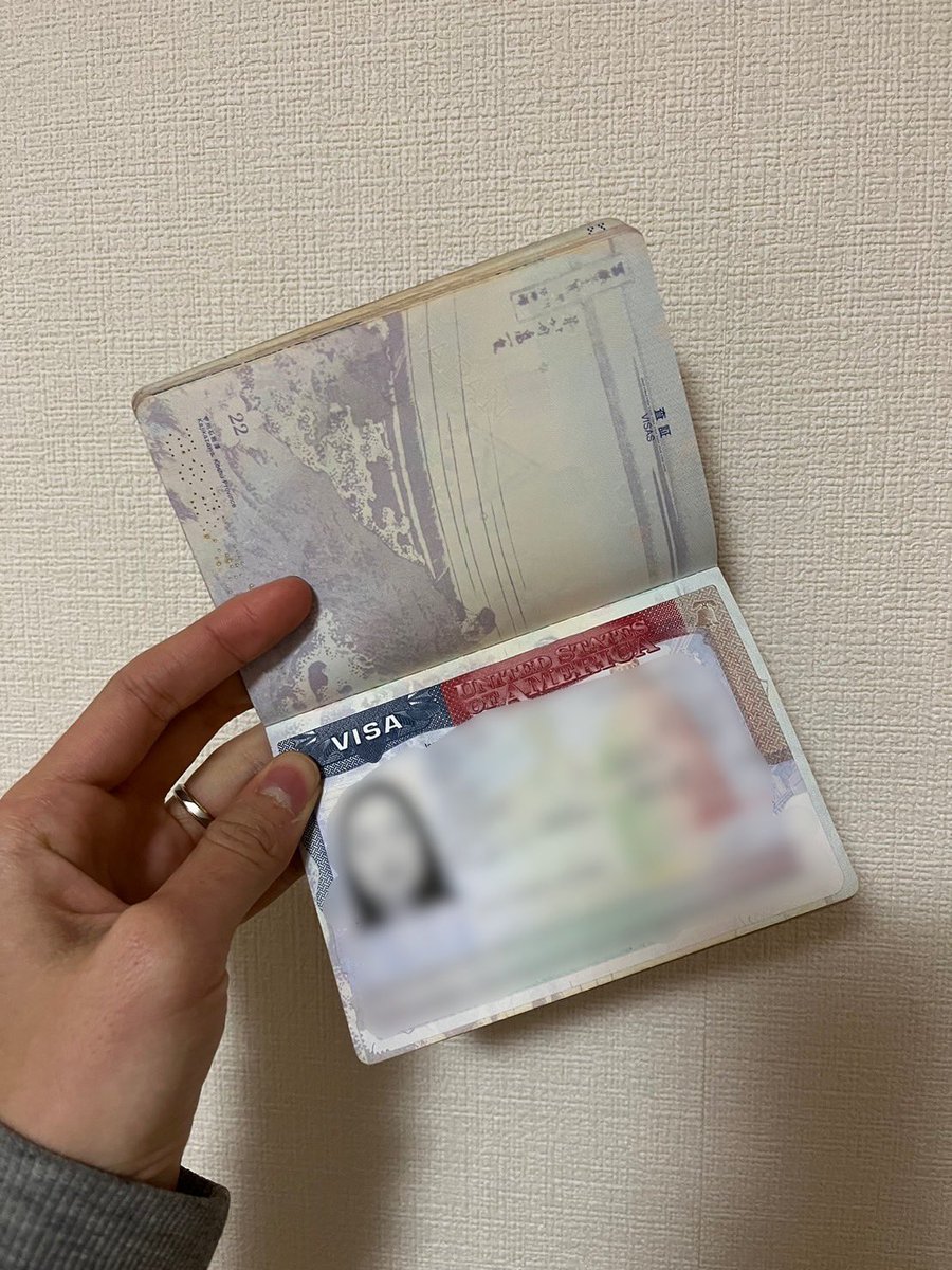 sotariolife's tweet photo. ようやく！！！手間ひま(そして金💸)かけて申請したアメリカB2ビザが届いたっっ！！！
これでキューバ入国したけどアメリカ入国も無敵になる。アメリカはトランジットとしてもよく使うから、取得して良かった。 https://t.co/O05kwlfAqf