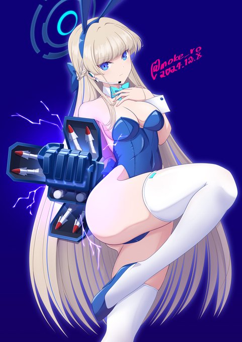 Skebのリクエストにてブルアカのトキを描かせていただきました #ブルアカ 