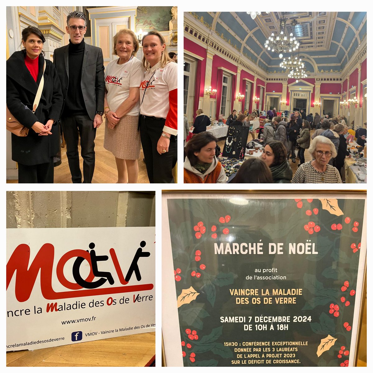 samiabadat's tweet photo. La @mairiedu16 était très heureuse d'accueillir ce week-end le Marché de Noël de l'association" Vaincre la Maladie des os de verre"
@Jeremy_Redler @mairiedu16
#Solidarité #MaisonCommune #SoutienalaVieAssociative https://t.co/zlkDNnGnZr
