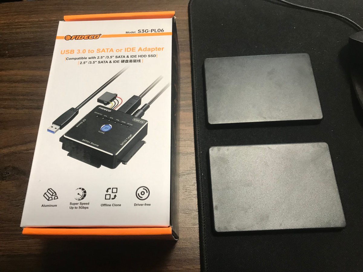 frzz_zero's tweet photo. なんでM.2SATAを買ったかっーと

まぁこうゆう事なんですよ鈍器PCの

ストレージ拡張を拡張する為です☺️

で、クローン作成機でCドライブクローンを作成

コレ密林でおすすめタグが付いてたやつ2.98kでした

#ガジェット https://t.co/ctfWAG3jF2